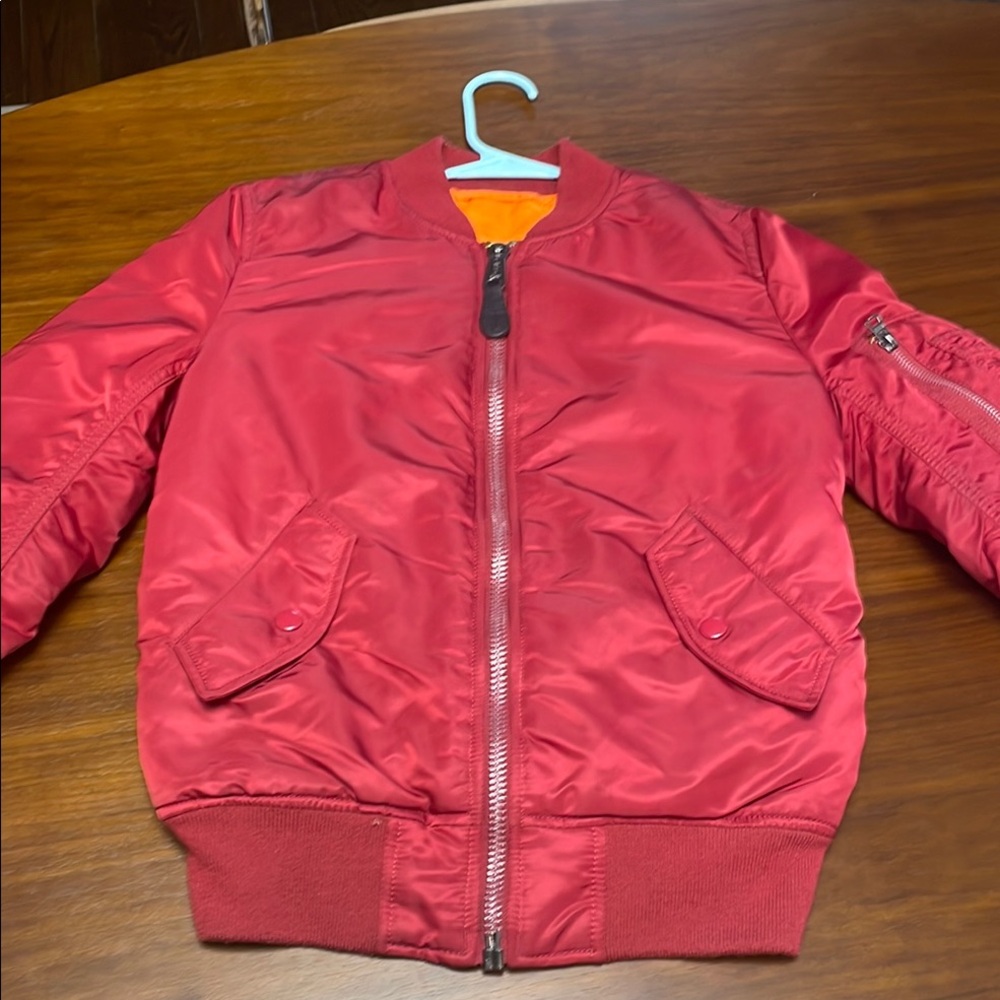 Alpha Industries Women’s Red Bomber Jacket
